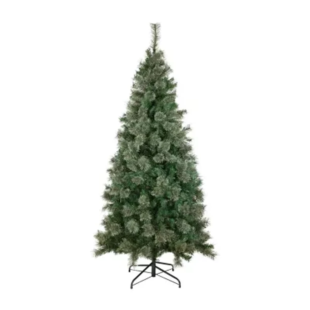 Northlight Medium Oregon Cashmere Artificial  Unlit 6 1/2 Foot Pine Christmas Tree