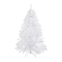 Northlight Icy White Iridescent Spruce Artificial Unlit 6 Foot Christmas Tree