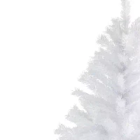 Northlight Icy White Iridescent Spruce Artificial Unlit 6 Foot Christmas Tree