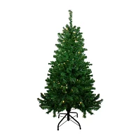 Northlight Mixed Classic Medium Artificial Warm Clear Led Lights 4 Foot Pre-Lit Pine Christmas Tree