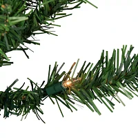 Northlight Green Medium Niagara Artificial Clear Lights 3 Foot Pre-Lit Pine Christmas Tree