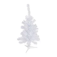 Northlight Woodbury White Slim Artificial Unlit 2 Foot Pine Christmas Tree