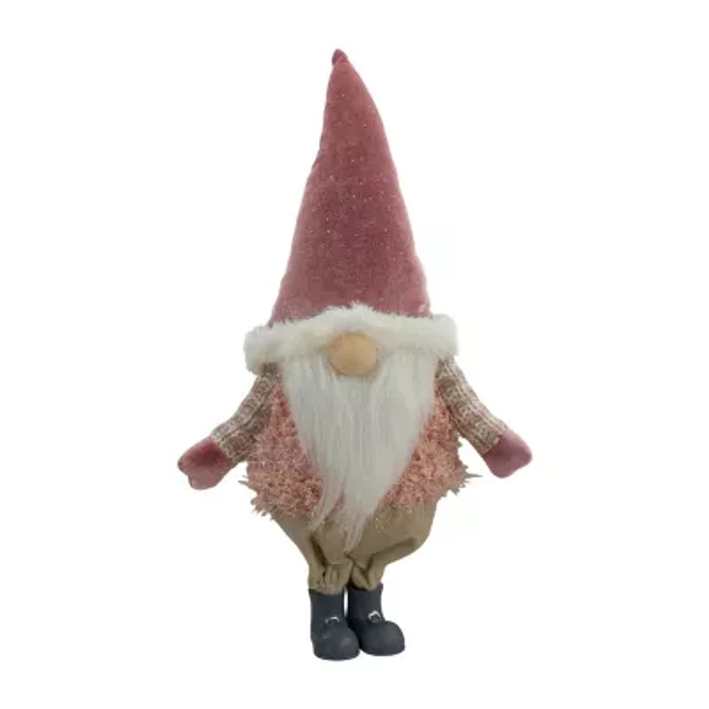 Northlight 16in Led Lighted Mauve Boy  Christmas Gnome