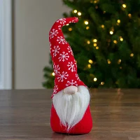 Northlight 8in Big Nose Plush Santa Christmas Christmas Gnome