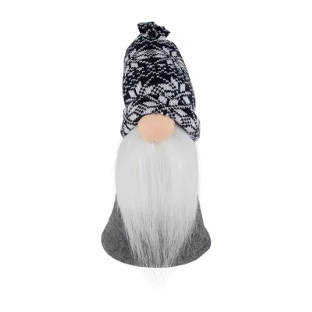 Northlight 8in Big Nose Plush Blue Santa Christmas Christmas Gnome