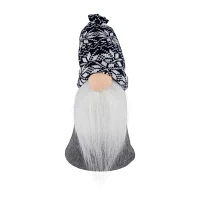 Northlight 8in Big Nose Plush Blue Santa  Christmas Christmas Gnome