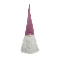 Northlight 17in Mauve Battery Operated Lighted Decoration Christmas Gnome