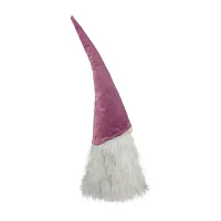 Northlight 17in Mauve Battery Operated Lighted Decoration Christmas Gnome