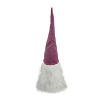 Northlight 17in Mauve Battery Operated Lighted Decoration Christmas Gnome