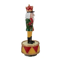 Northlight 8.25in Musical Revolving Christmas Nutcracker