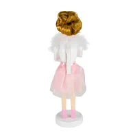 Northlight 14in Pink Wooden  Ballerina Christmas Nutcracker