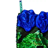 Northlight 24in Green And Black Sequined Iridescent Mermaid Christmas Stocking