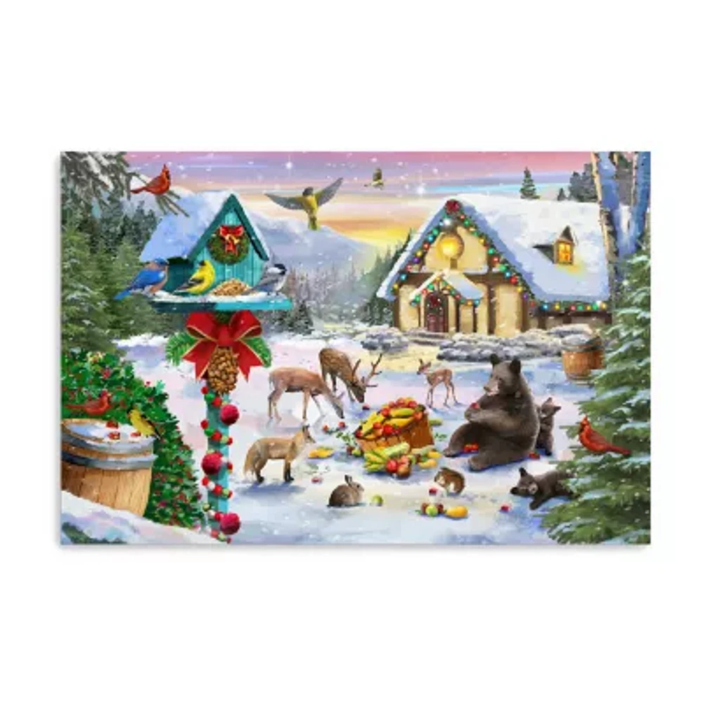 Lumaprints Christmas Feast Canvas Art