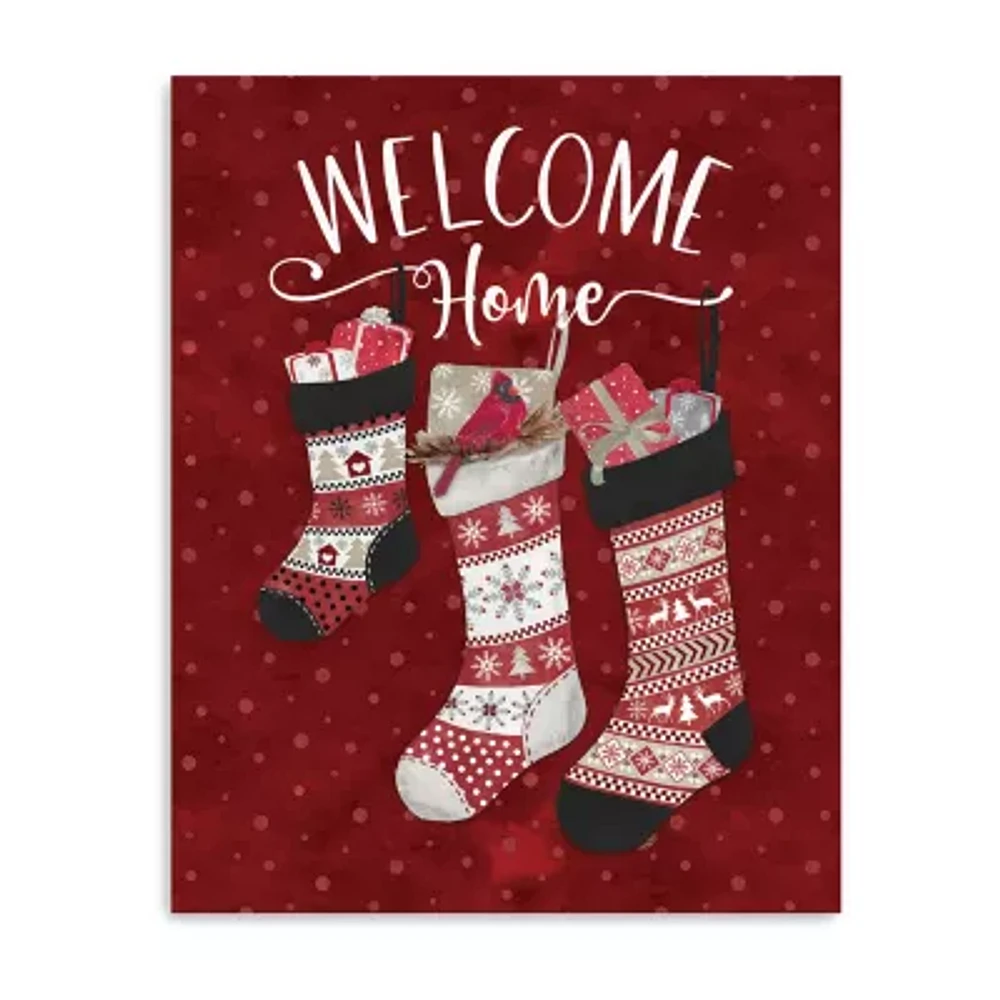 Lumaprints Hello Winter Xiii Canvas Art