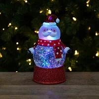 Northlight 5.75 Led Santa Claus Christmas Lighted Round SnowGlobes