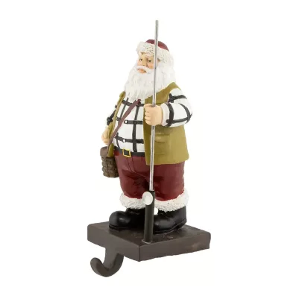 Northlight 8.5in Fisherman Santa Christmas Stocking Holder