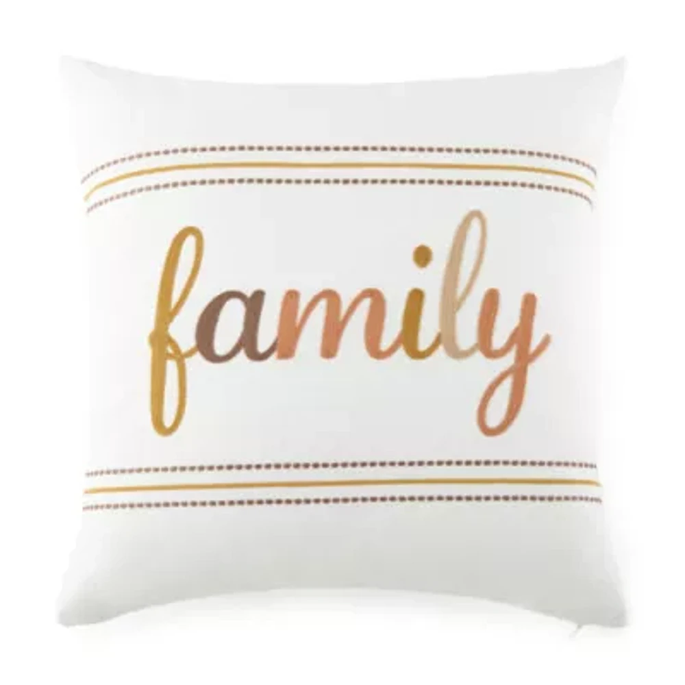 Linden Street Home Square Throw Pillow