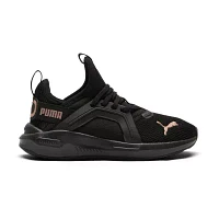PUMA Soft Enzo 5 Little Girls Running Shoes