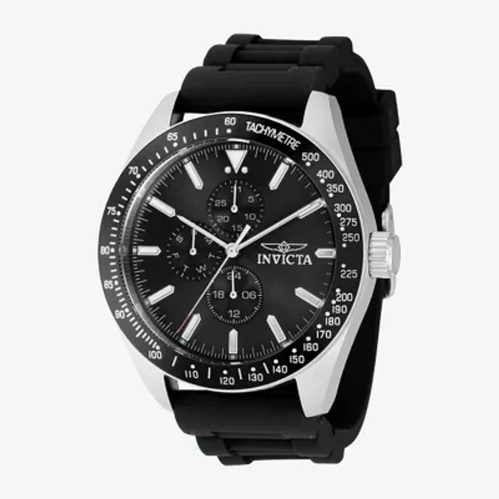 Invicta Mens Black Bracelet Watch