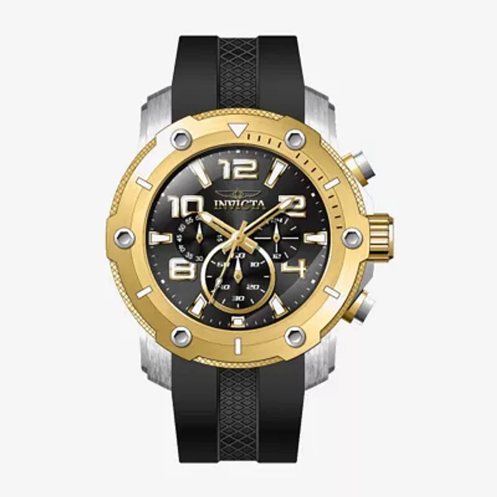 Invicta Mens Black Bracelet Watch