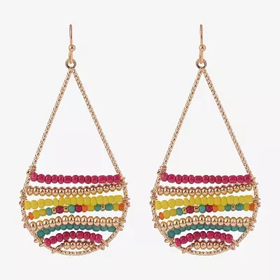 Mixit Womens Drop Earrings