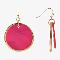 Mixit Womens Drop Earrings