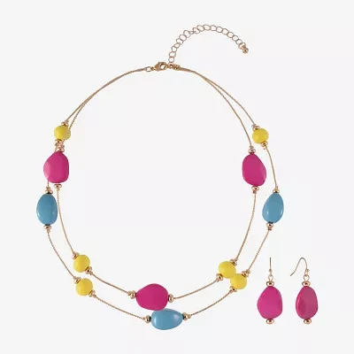 Mixit Multi Strand And Drop Earring 2-pc. Jewelry Set
