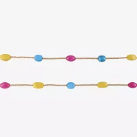 Mixit Inch Link Beaded Necklace