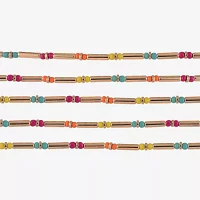 Mixit Inch Link Beaded Necklace