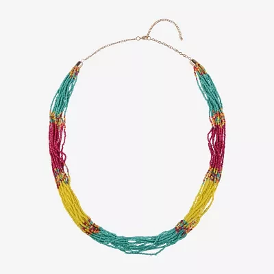 Mixit 39 Inch Beaded Necklace