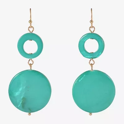 Mixit Womens Drop Earrings
