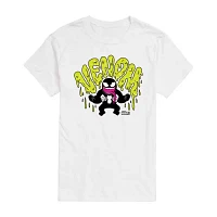 Mens Short Sleeve Marvel Venom Graphic T-Shirt