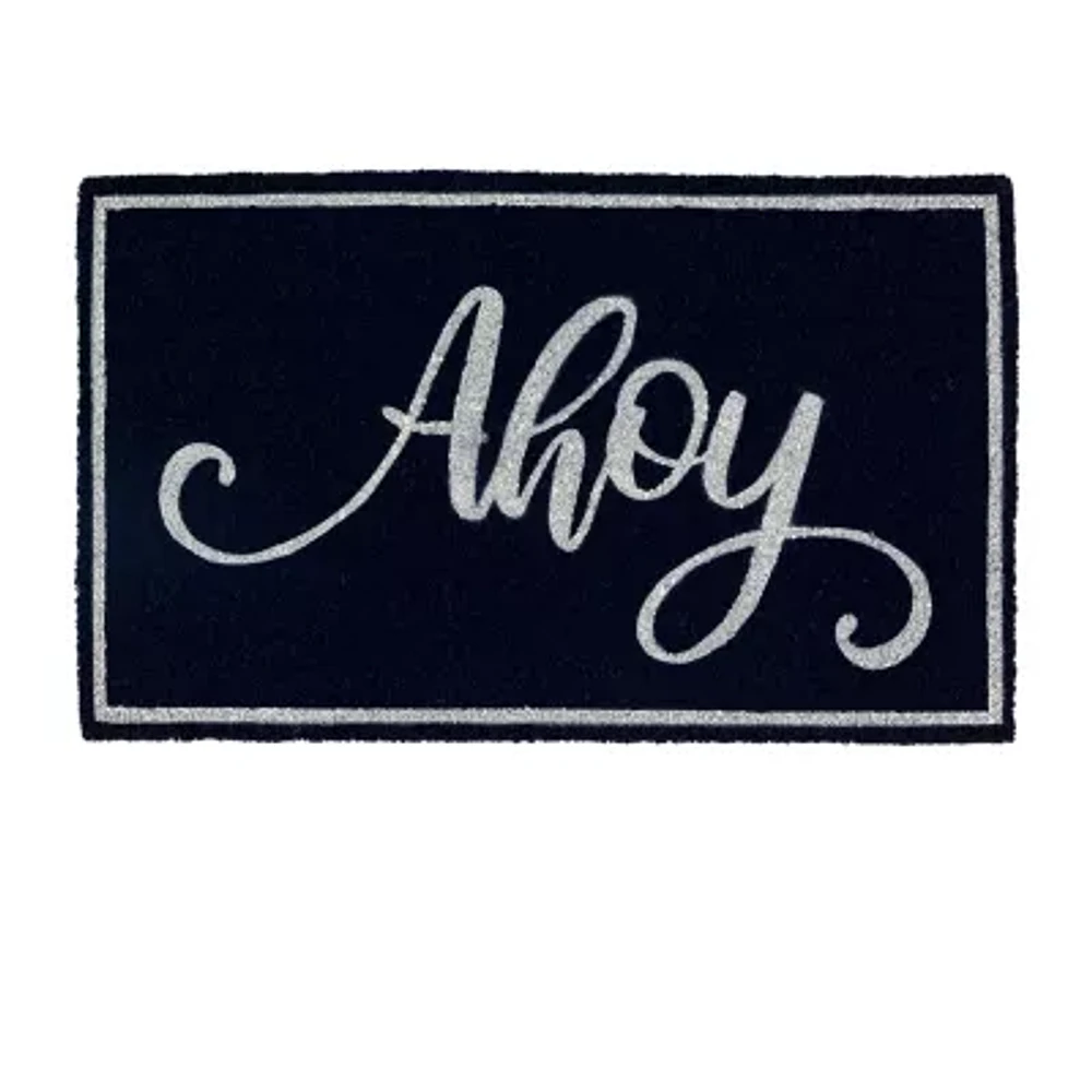 Mohawk Home Ahoy Welcome Indoor Outdoor Rectangular Doormat