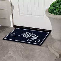 Mohawk Home Ahoy Welcome Indoor Outdoor Rectangular Doormat