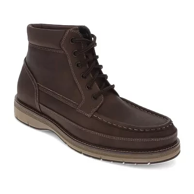 Dockers Mens Thames Flat Heel Lace Up Boots