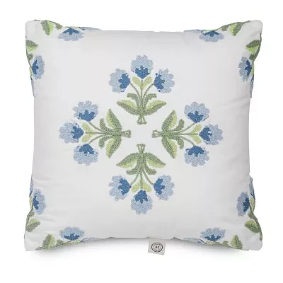 Martha Stewart Davie Square Throw Pillow