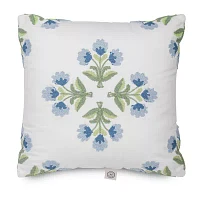 Martha Stewart Davie Square Throw Pillow