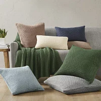 INK + IVY Bree Knit Oblong Pillow Cover