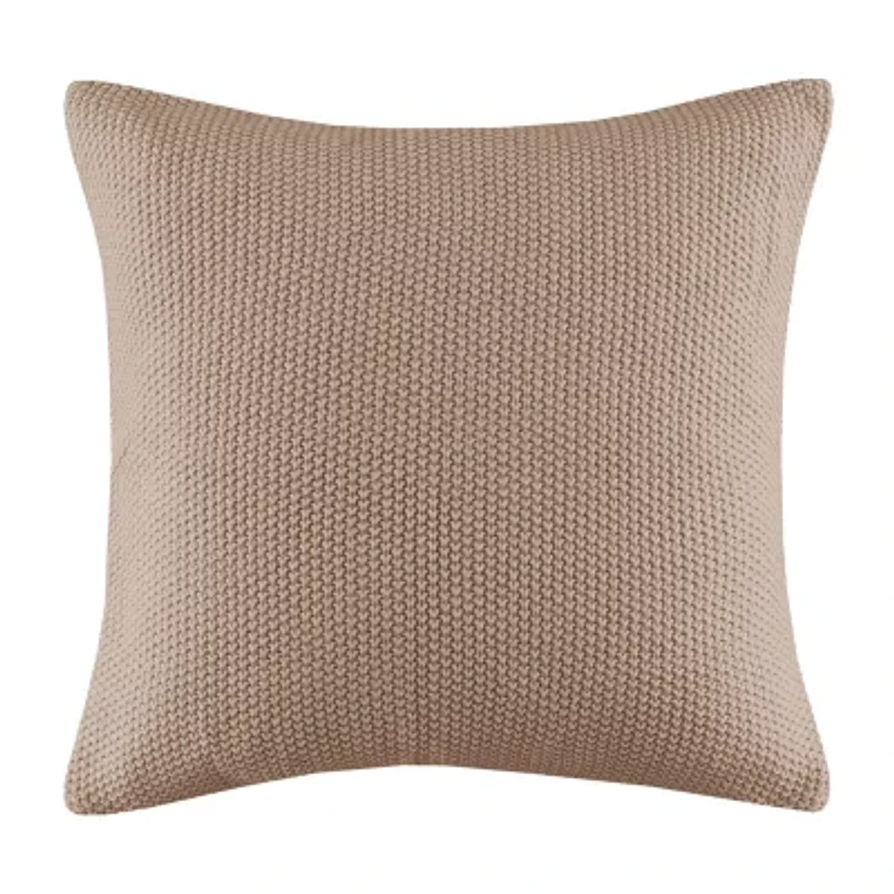 INK + IVY Bree Knit Square Pillow Cover