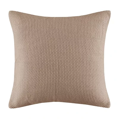 INK + IVY Bree Knit Square Pillow Cover