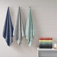 Madison Park Essentials Remy Cotton Super Soft Solid 6-pc. Quick Dry Bath Towel Set