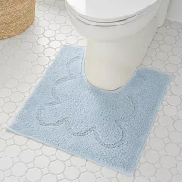 Martha Stewart Cotton Scalloped Bath Rug