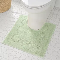 Martha Stewart Cotton Scalloped Bath Rug