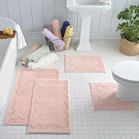 Martha Stewart Cotton Scalloped Bath Rug