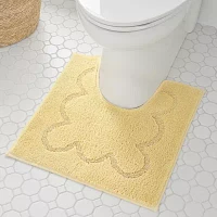 Martha Stewart Cotton Scalloped Bath Rug