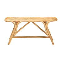 Septa Rattan Accent  Bench