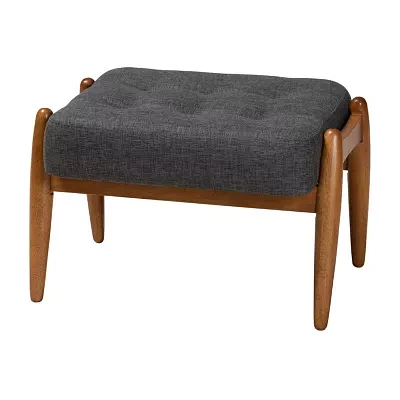 Jeanine Wooden Footstool
