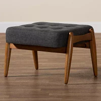 Jeanine Wooden Footstool