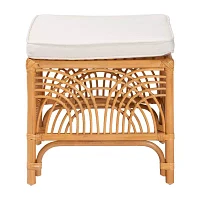 Materra Rattan Footstool