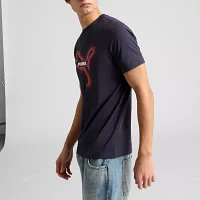PUMA Mens Crew Neck Short Sleeve Regular Fit Graphic T-Shirt